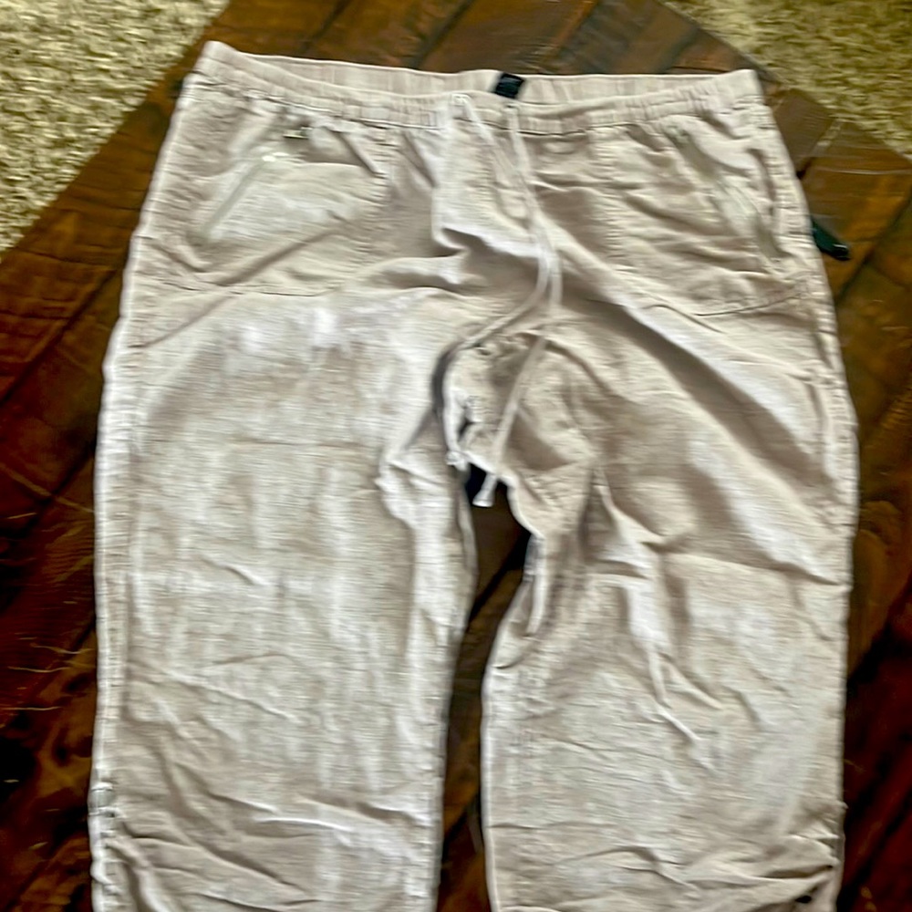 Beige cargo pants